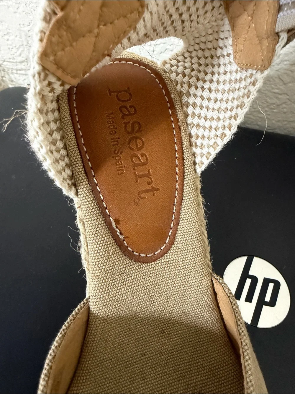 Paseart espadrille wedge